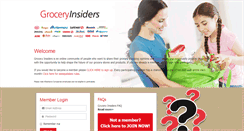Desktop Screenshot of groceryinsiders.com